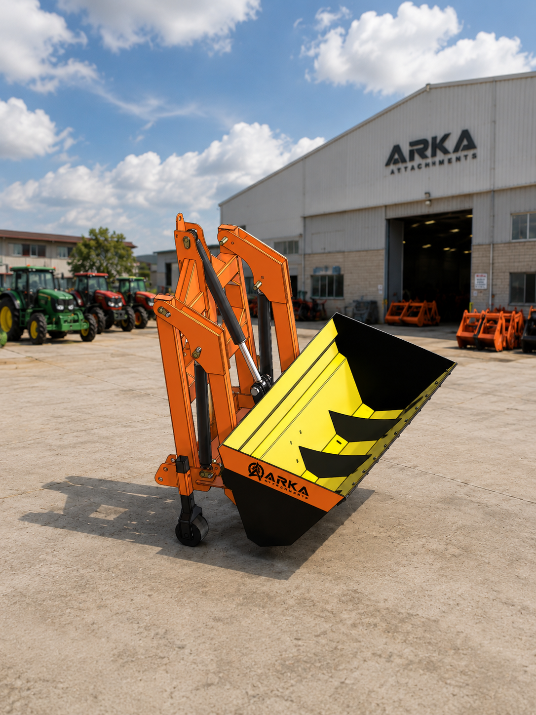 ARKA tractor front loader